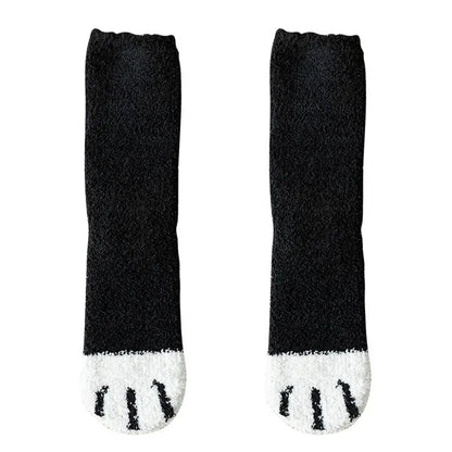 Cat Paw Fuzzy Socks